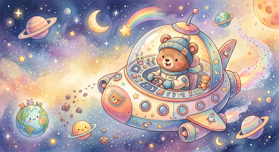 Sparkling Space Exploration